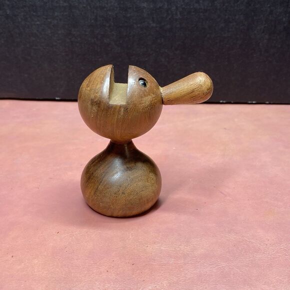 Handmade Nose Shaped Wooden Eyeglass Spectacle Display Stand Holder - Picture 6 of 9